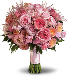 Pink Rose Garden Bouquet from Boulevard Florist Wholesale Market